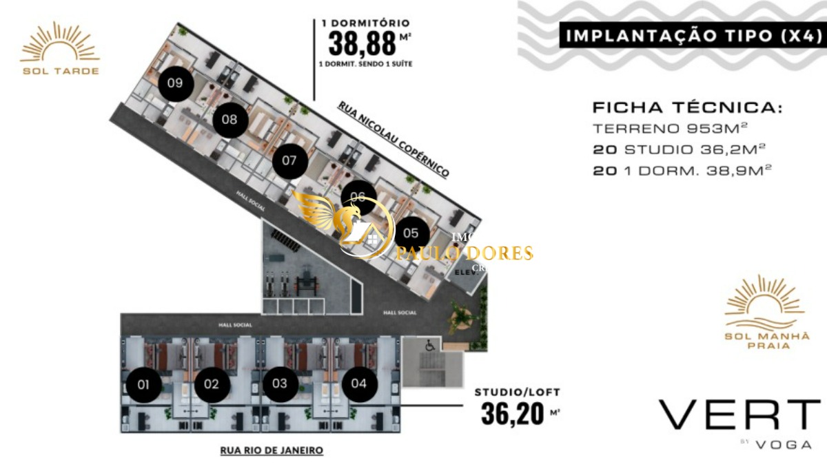 Apartamento, 1 quarto, 38 m² - Foto 5