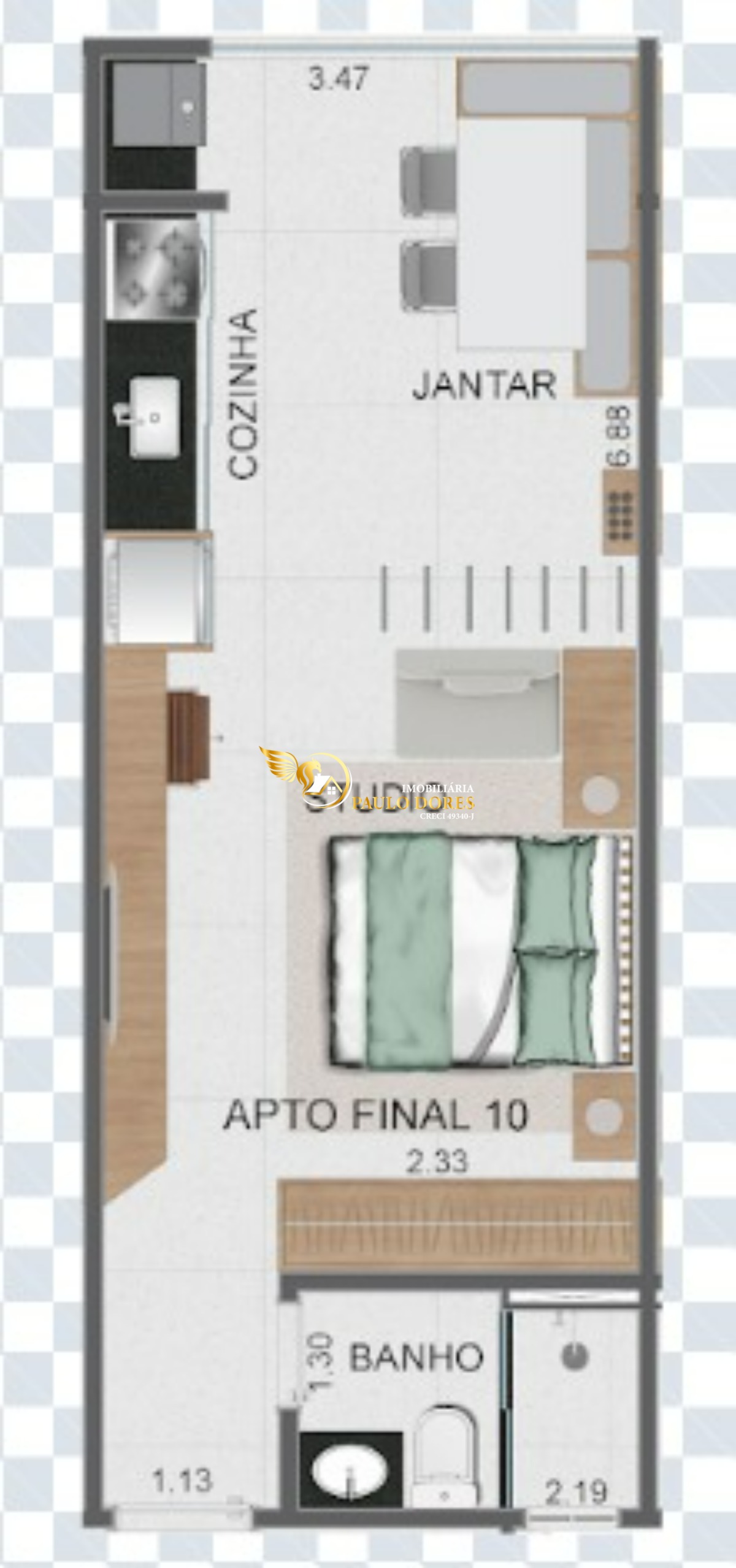 Apartamento, 1 quarto, 35 m² - Foto 26