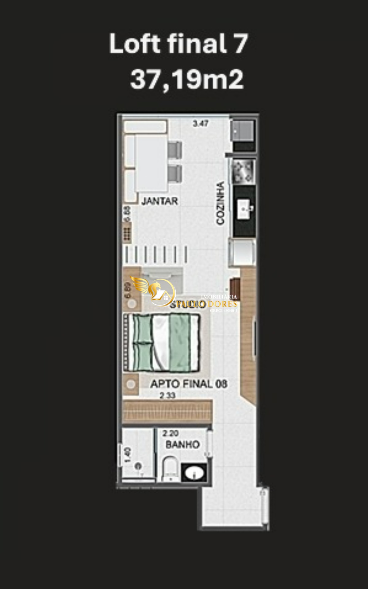 Apartamento, 1 quarto, 46 m² - Foto 16