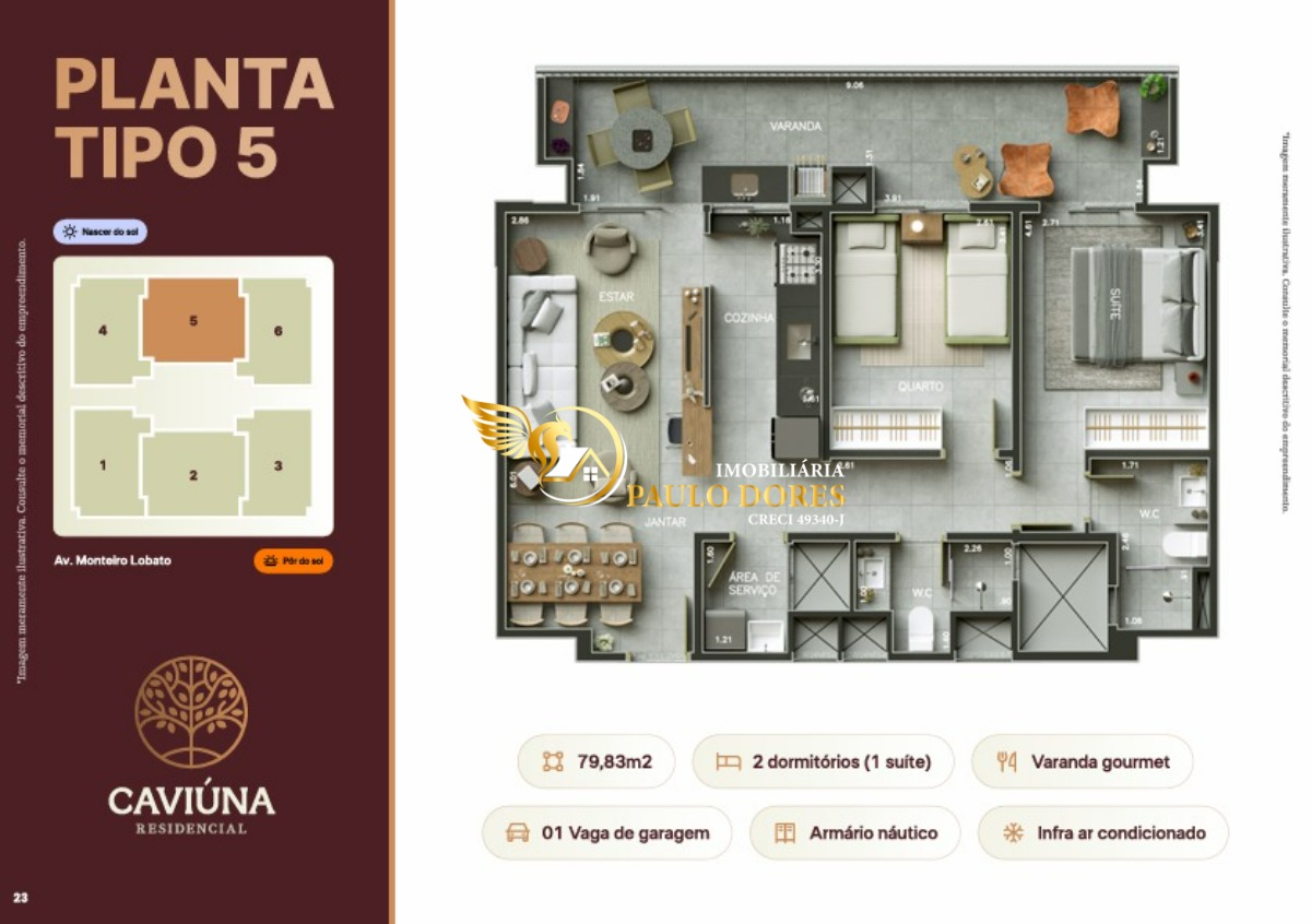 Apartamento, 2 quartos, 79 m² - Foto 19