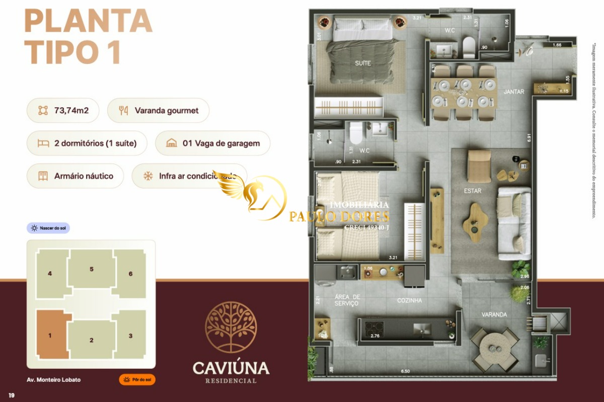 Apartamento, 2 quartos, 79 m² - Foto 14
