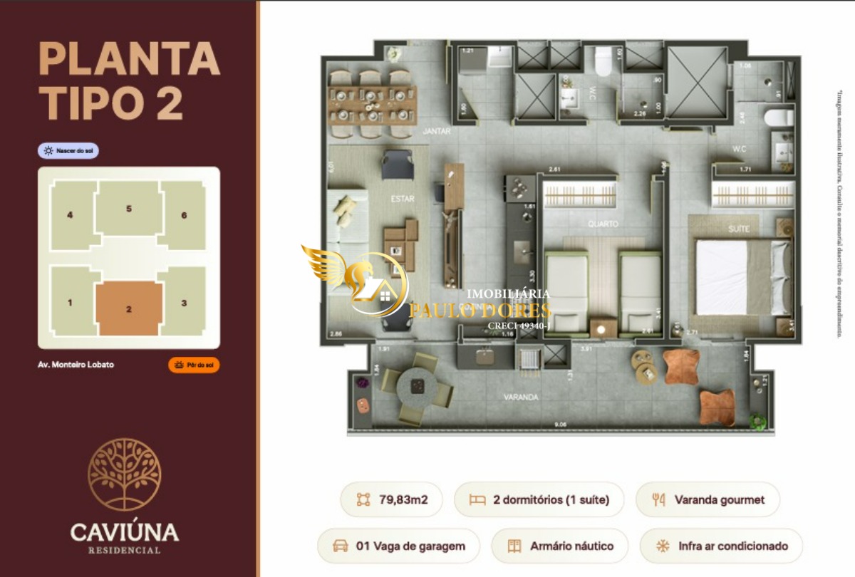 Apartamento, 2 quartos, 79 m² - Foto 15