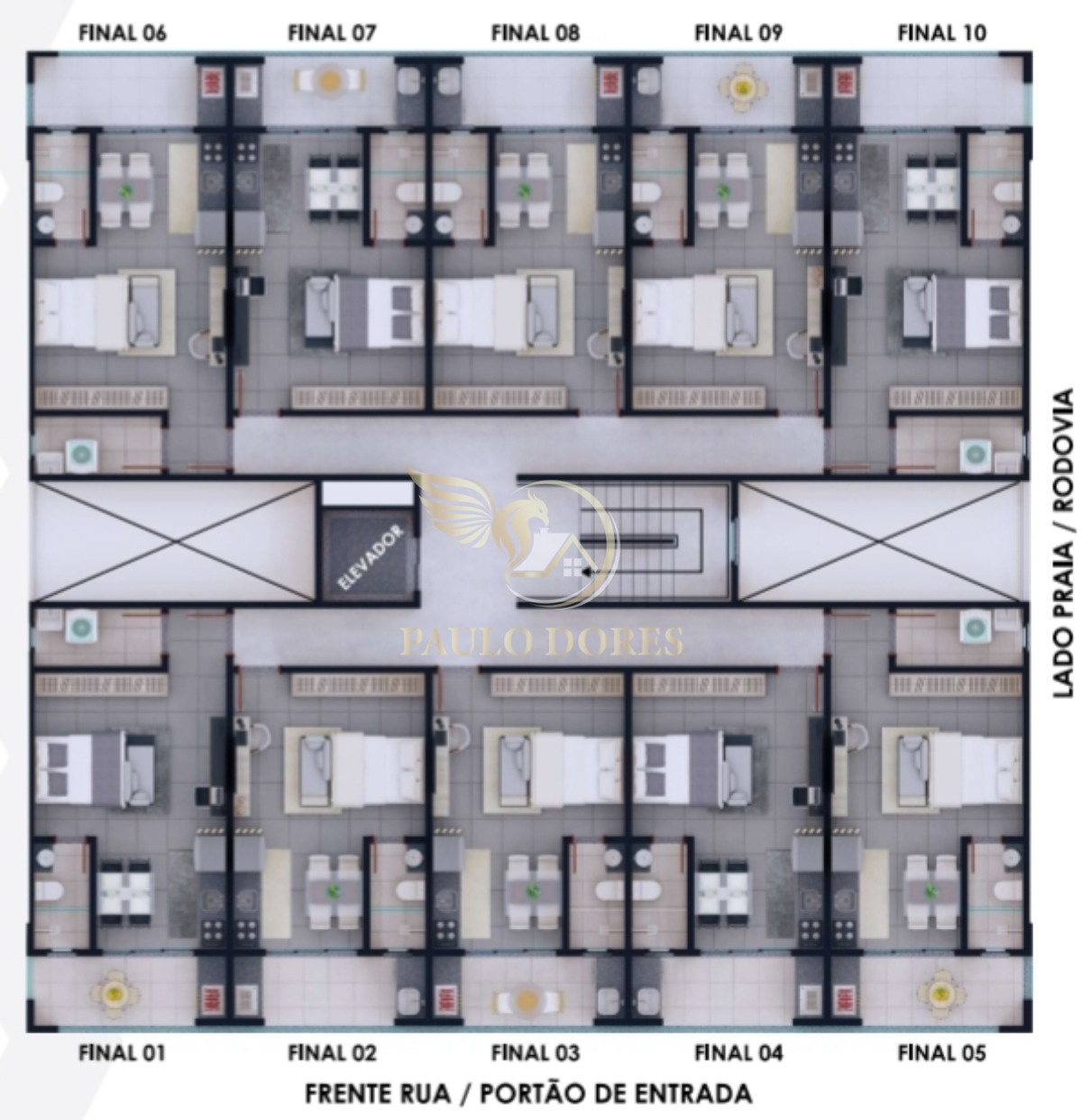 Apartamento à venda com 1 quarto, 38m² - Foto 10